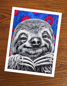 Baby Sloth print 8.5X11