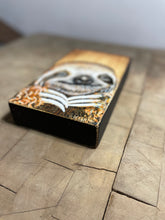 Load image into Gallery viewer, Wood block baby sloth OG