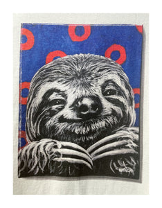 Baby Sloth T (silver)