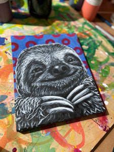 OG 8X10 Baby Sloth “Donut” 0.5” profile