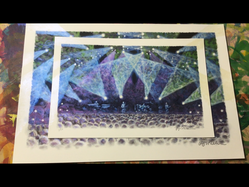 The last 10 (of 50) will drop 11/18 @ 6pm est. Hand Embellished (11X17) HECK5 LE 50