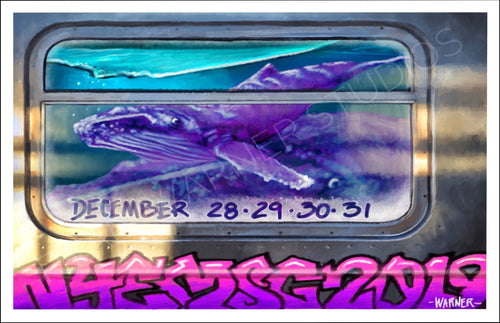 NYEMSG 2019 “pink / Purp” colorway variant print 11x17