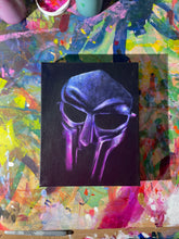 Load image into Gallery viewer, MF DOOM OG “Pink &amp; Purp Mask” 8”X10”